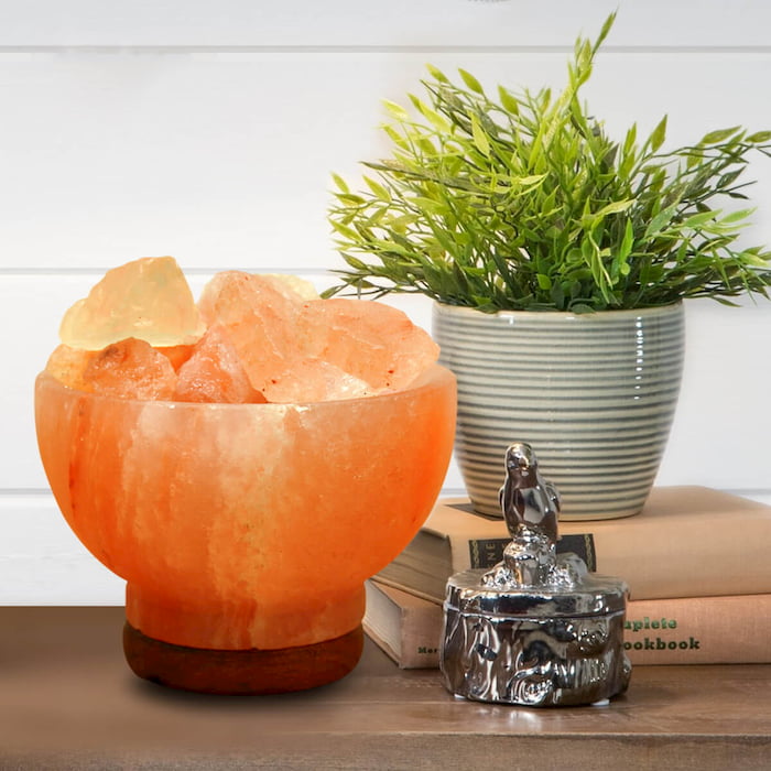 Himalayan Fire Bowl Shape Salt Lamp Usage Himalayan Fire Bowl Shape Salt Lamp Usage